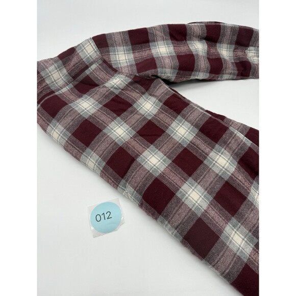 G.H. Bass & CO Sherpa Lined Flannel Jacket Size XS Red/Burgandy Plaid Women's - Picture 11 of 11